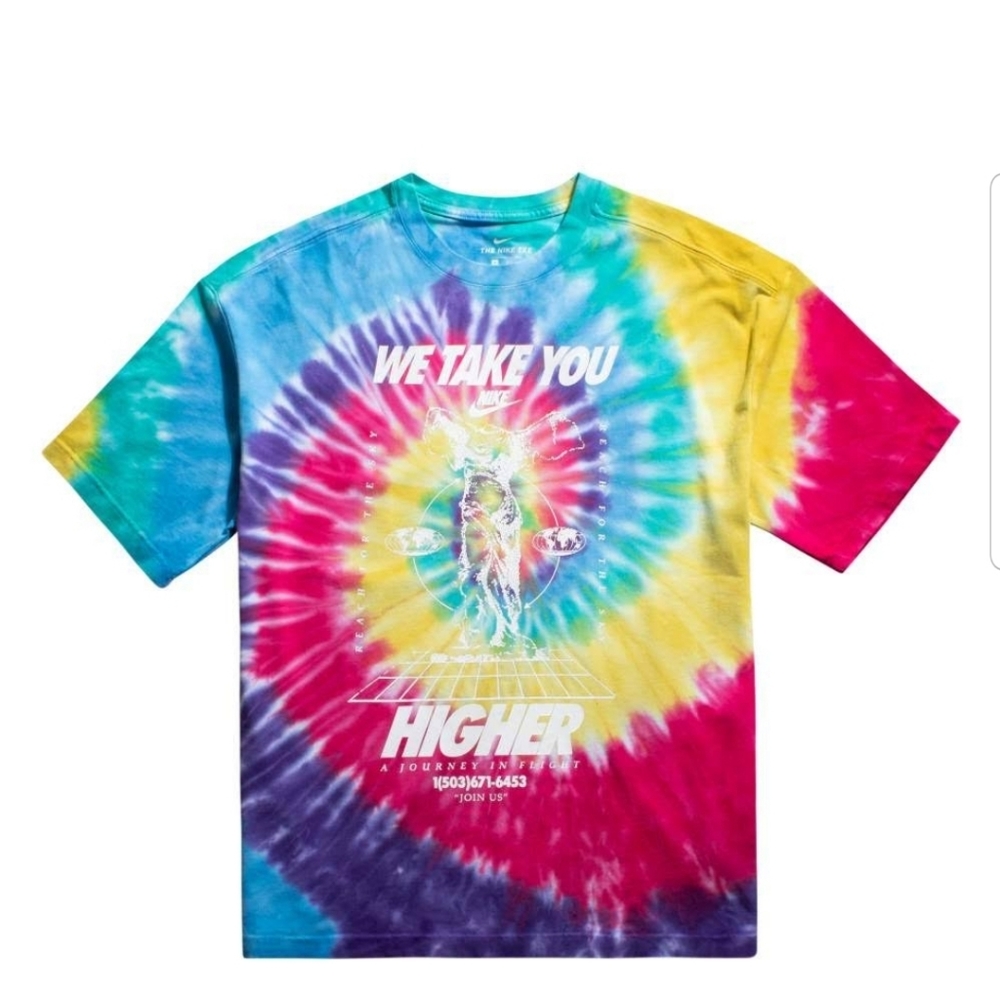 Tie Dye Travis Scott Style T-Shirt